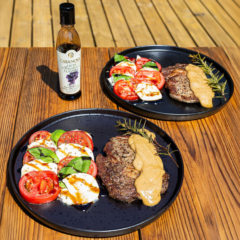 Bistecca con Salsa Cremosa al Balsamico