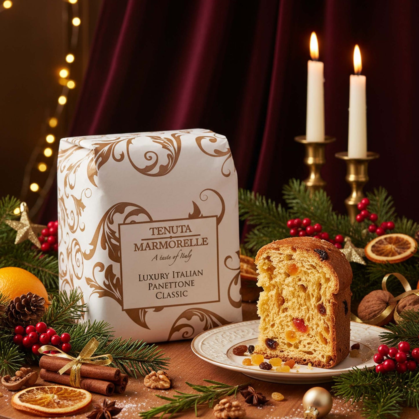 Tenuta Marmorelle Classic Panettone – 100g Boxed