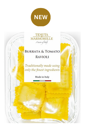 Fresh Filled Burrata & Tomato Ravioli 250g