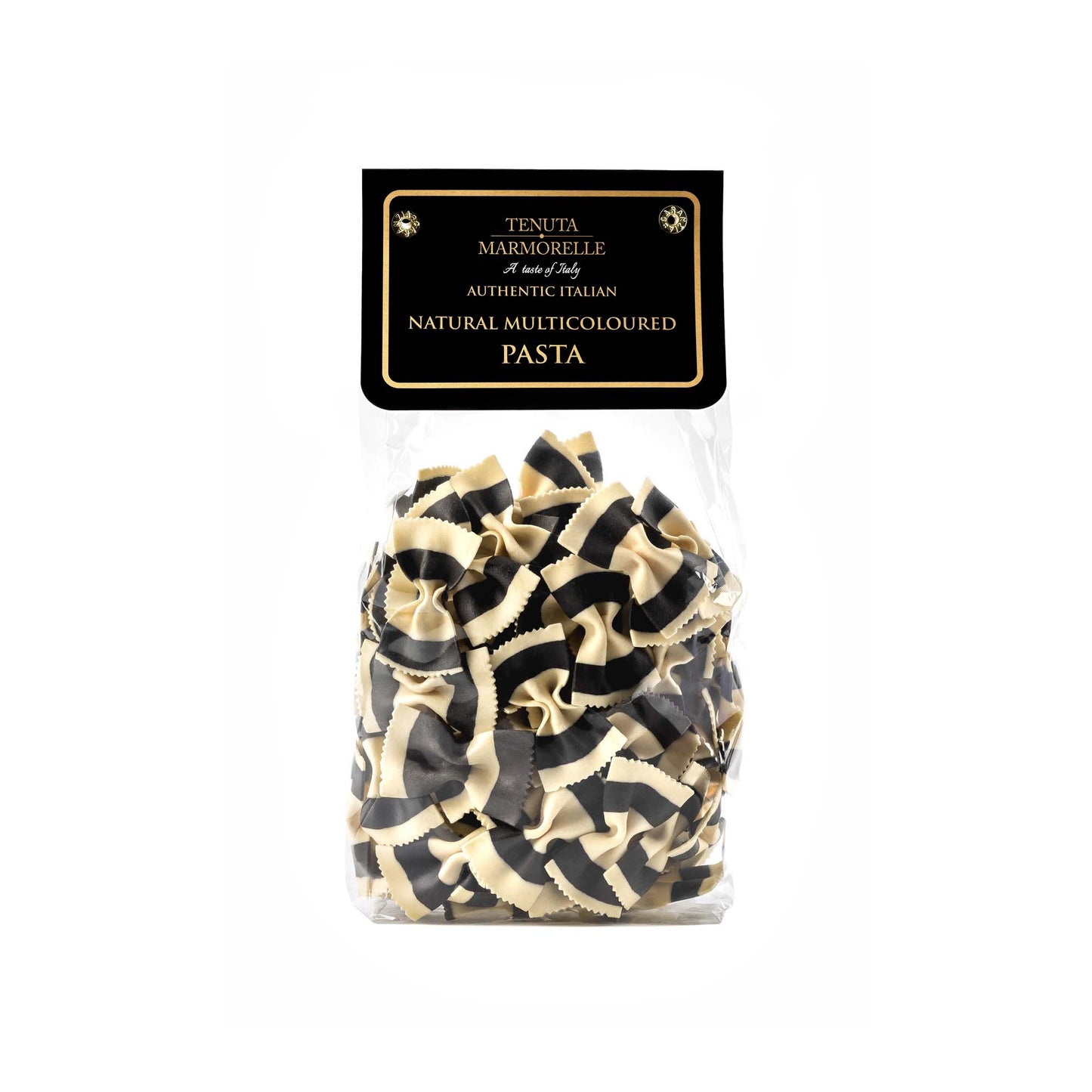 Black & White Squid Ink Farfalle Bow Pasta