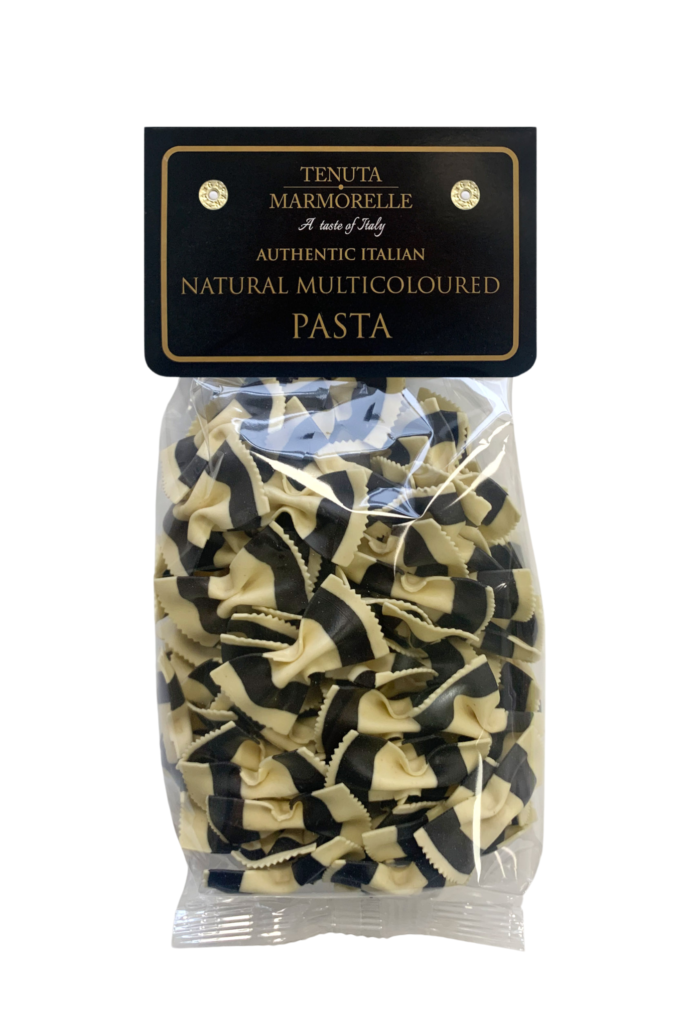Natural Black Squid Ink & White Pasta