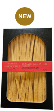 Tomato Tagliatelle Slow Dried Bronze Drawn Egg Pasta 250g