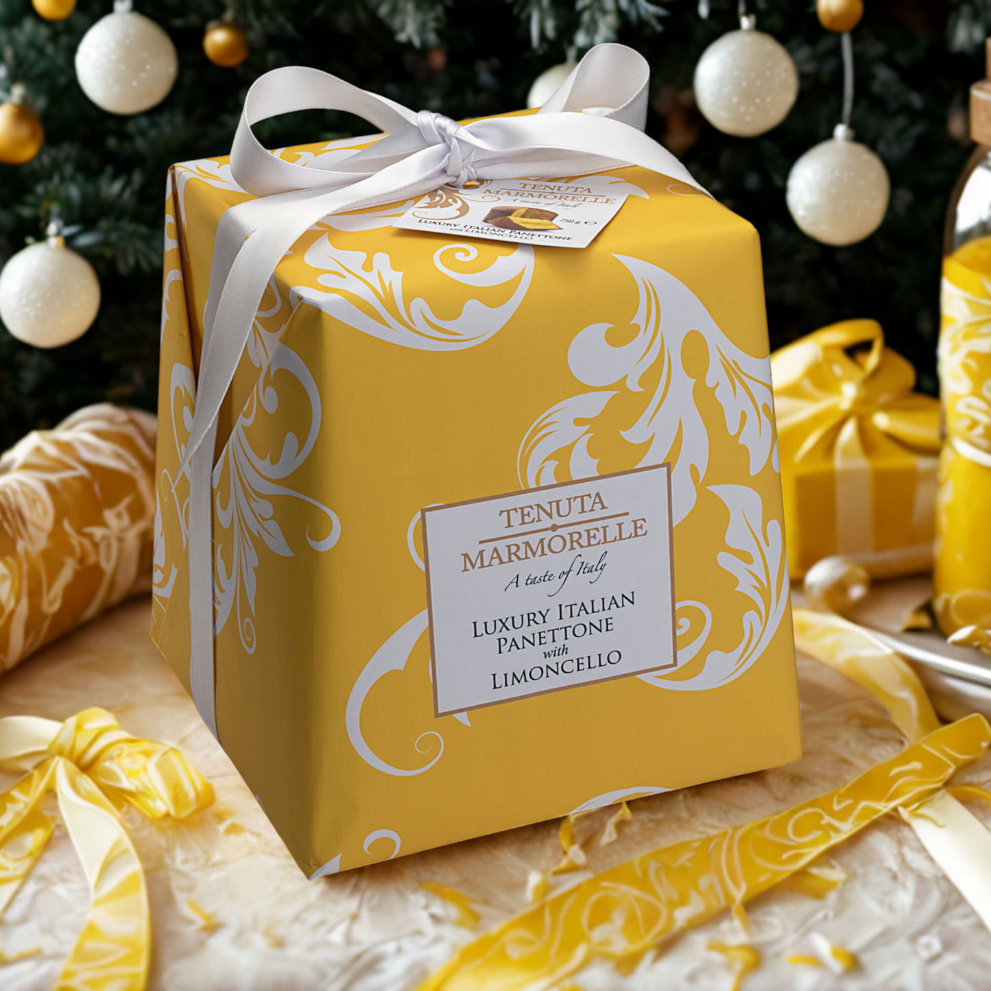 Tenuta Marmorelle Luxury Italian Panettone with Limoncello 750g