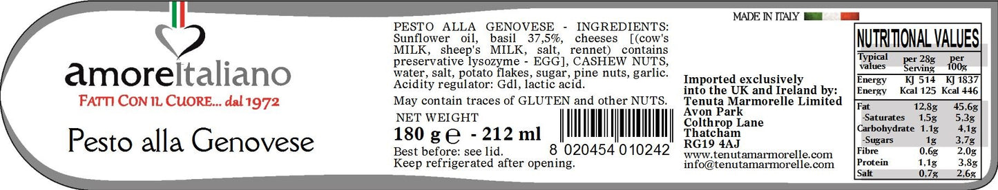Pesto Genovese 212ml