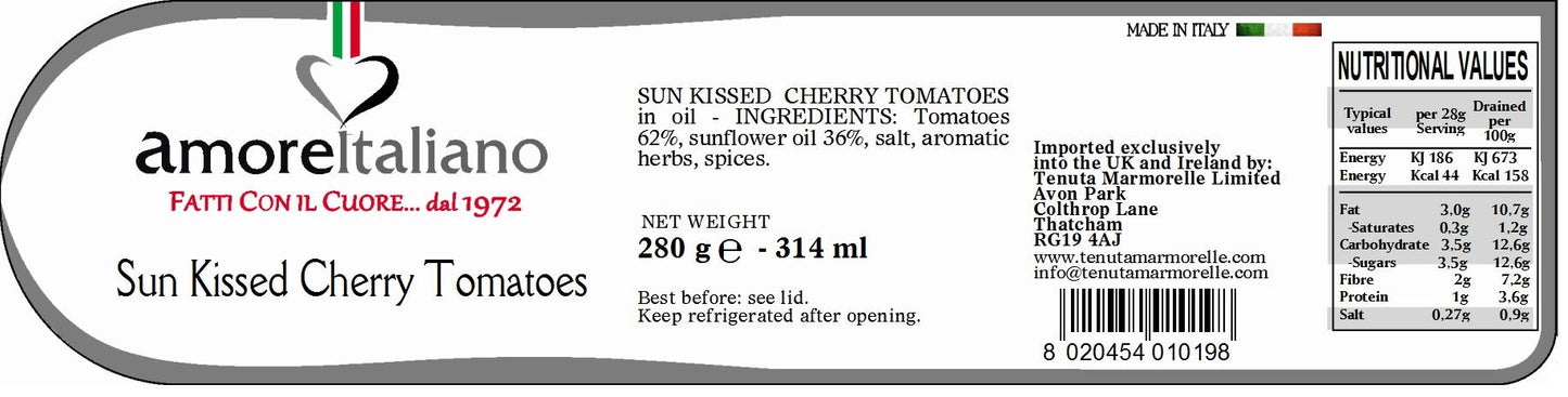 Sun Kissed Cherry Tomatoes 314ml