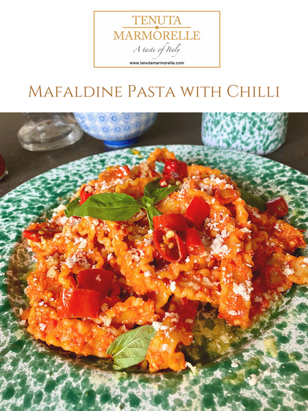 Mafaldine Pasta with Chilli - Recipe