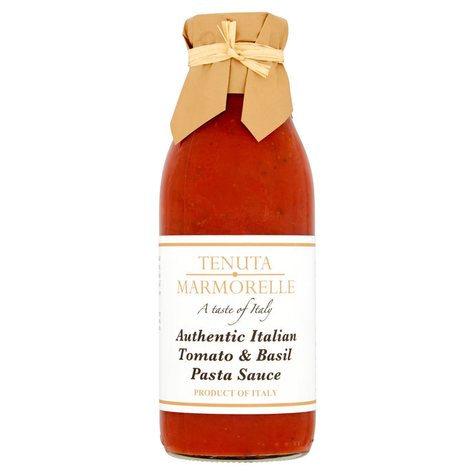 The Ultimate Guide to Tenuta Marmorelle's Luxurious Tomato and Basil Pasta Sauce