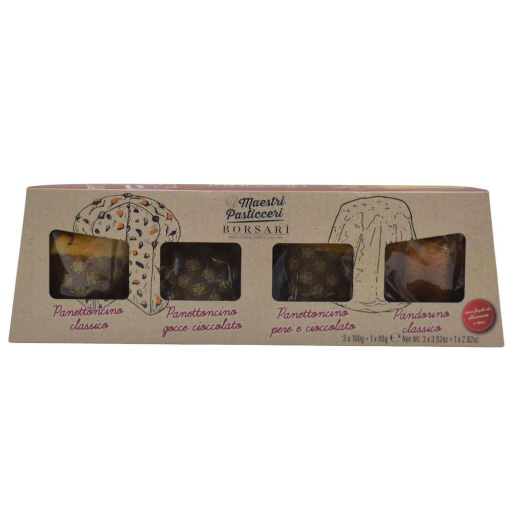 Set of 4 Mini Panettone
