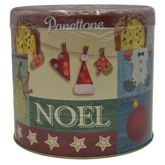 Panettone Tin with 1kg Classic Panettone