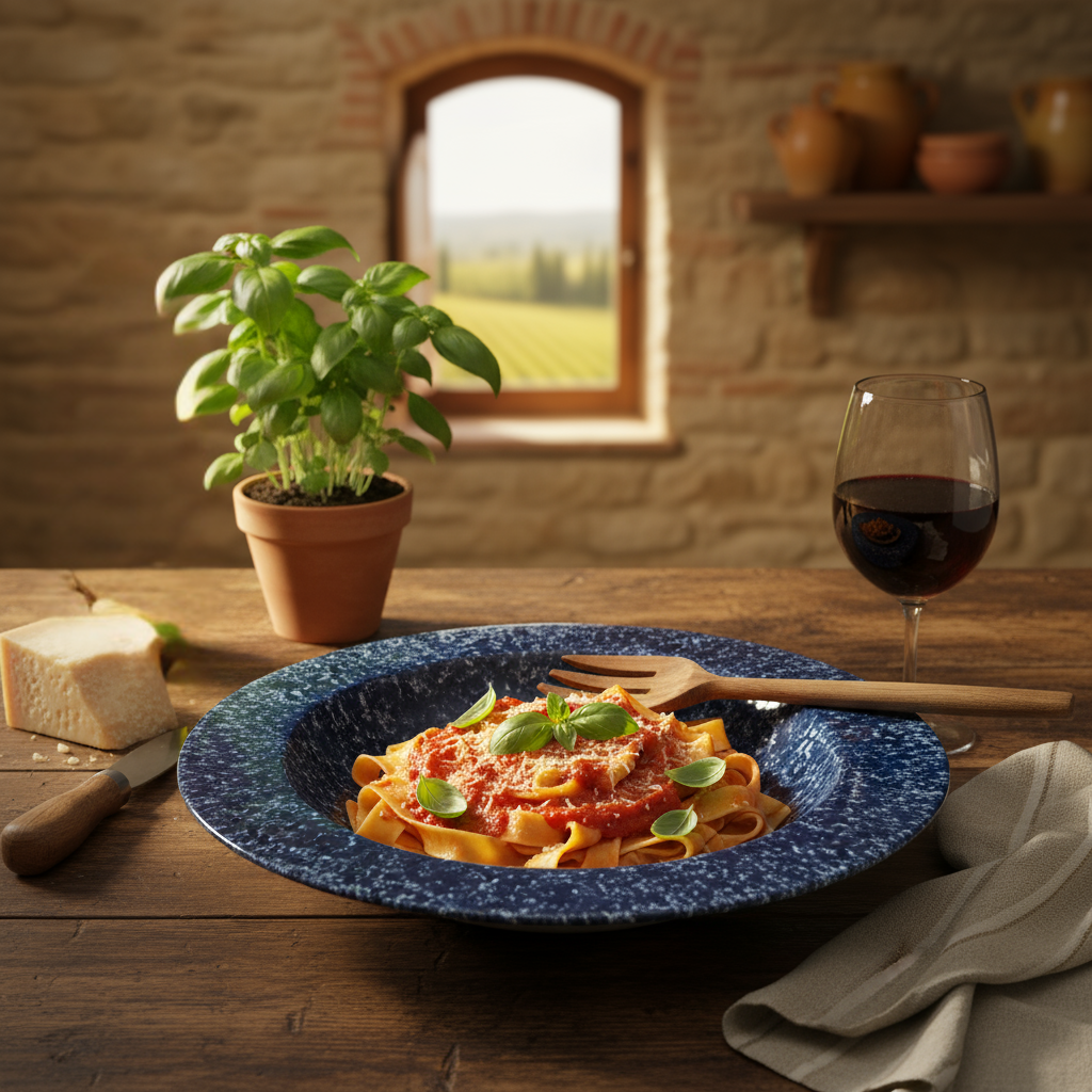 36cm Hand-Painted Main Course Plate – Elegant & Modern