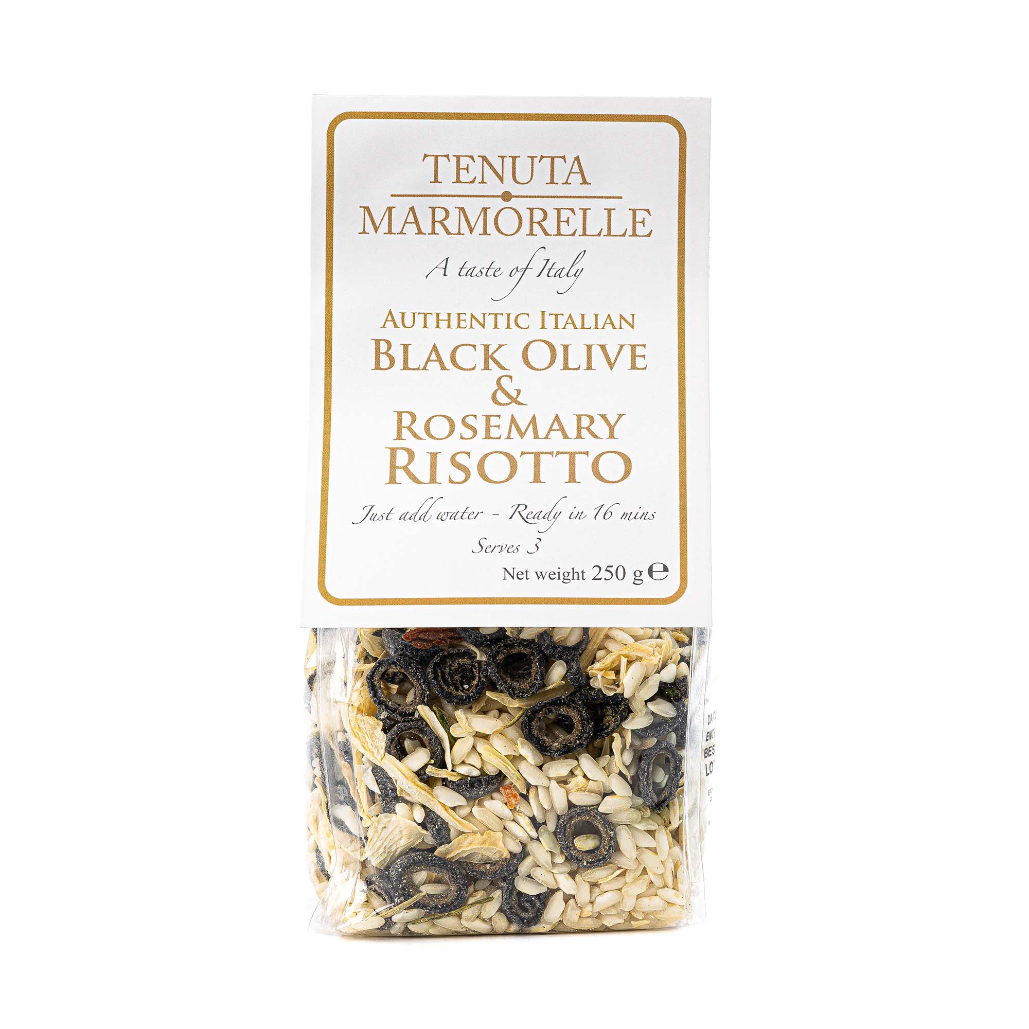 Black Olive & Rosemary Risotto 250g