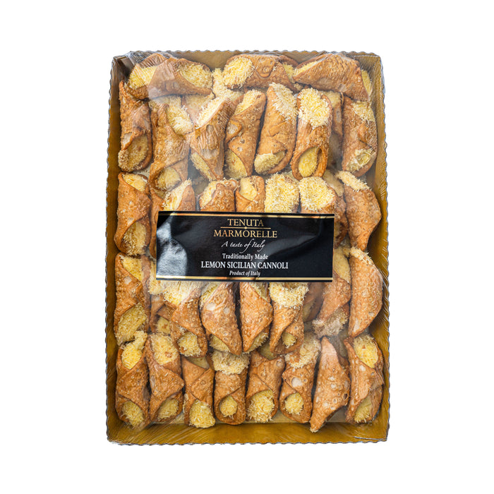 Lemon Sicilian Cannoli 1.5kg Family Pack