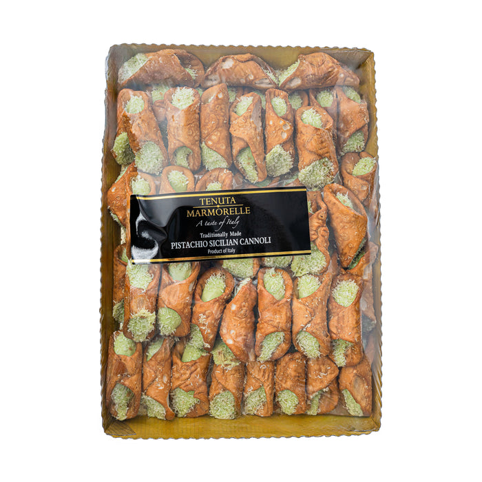 Pistachio Sicilian Cannoli 1.5kg Family Pack