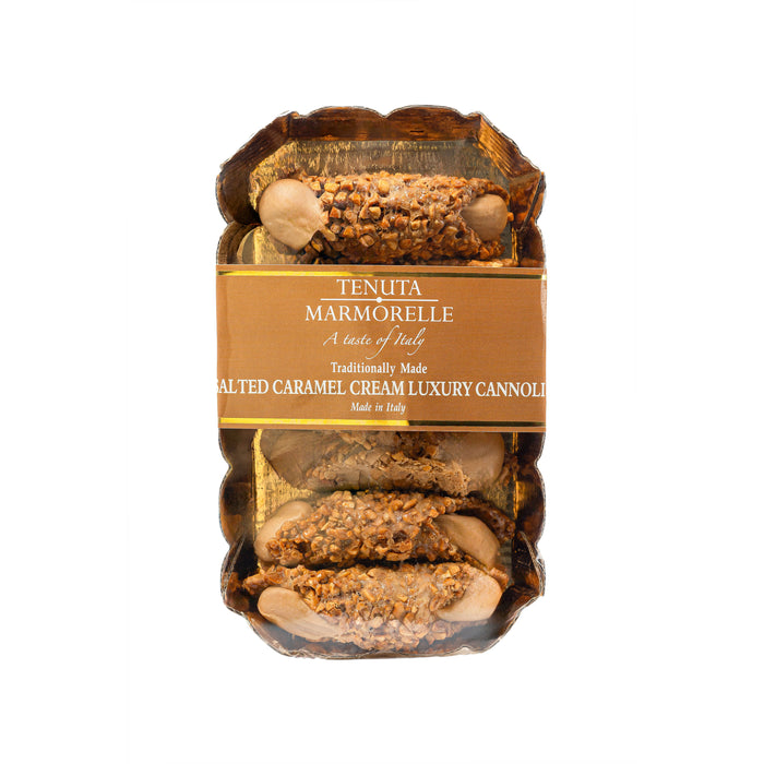 Luxury Salted Caramel Cream Cannoli 200g