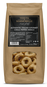 Authentic Italian Gourmet Chilli Pepper Taralli 250g