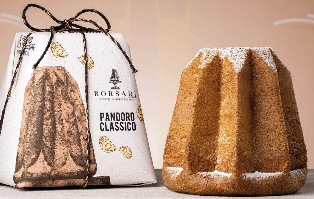 Traditional Pandoro Cake  Hand Wrapped 750g