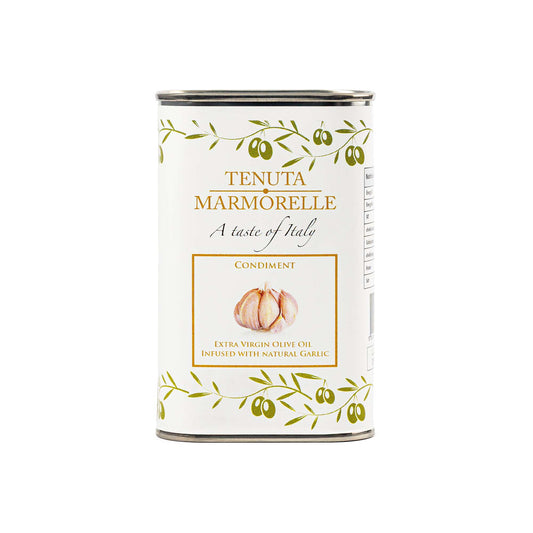 Extra Virgin Olive Oil Infused with Natural Garlic 250ml