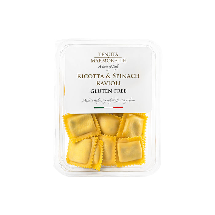 Gluten Free Fresh Filled Ricotta & Spinach Ravioli 250g