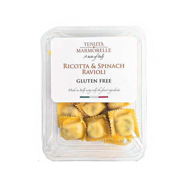 Gluten Free Fresh Filled Ricotta & Spinach Ravioli 250g