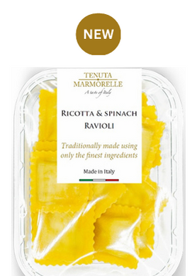 Fresh Filled Ricotta & Spinach Ravioli 250g