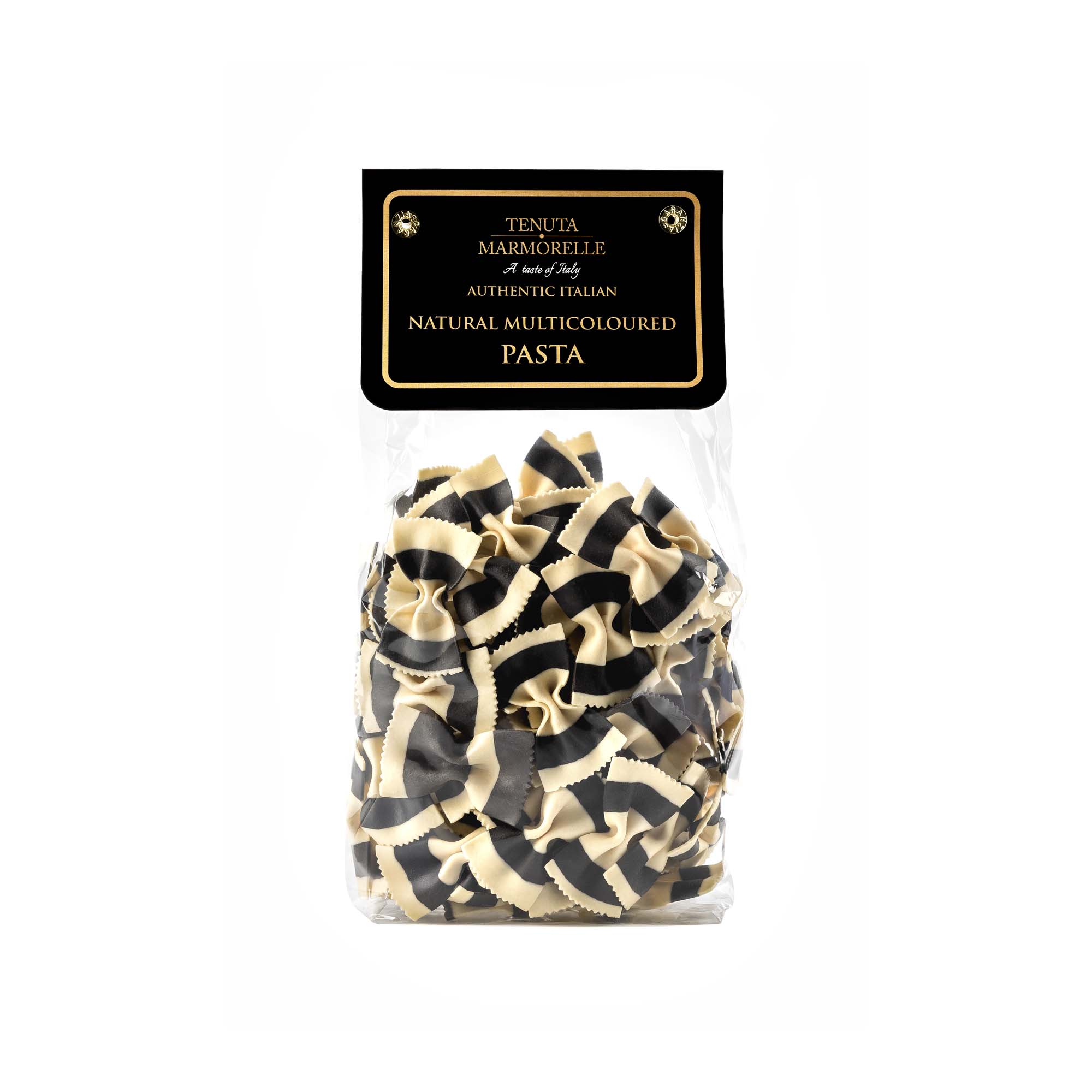Black & White Squid Ink Farfalle Bow Pasta