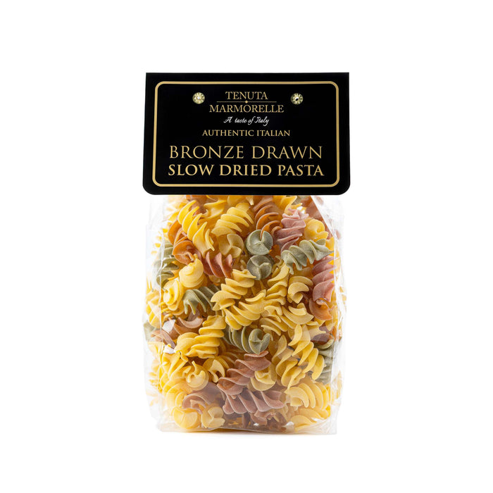 Tricolore Fusillioni Pasta Bronze Drawn 500g