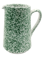Load image into Gallery viewer, Green Speckled Large Jug 22cm