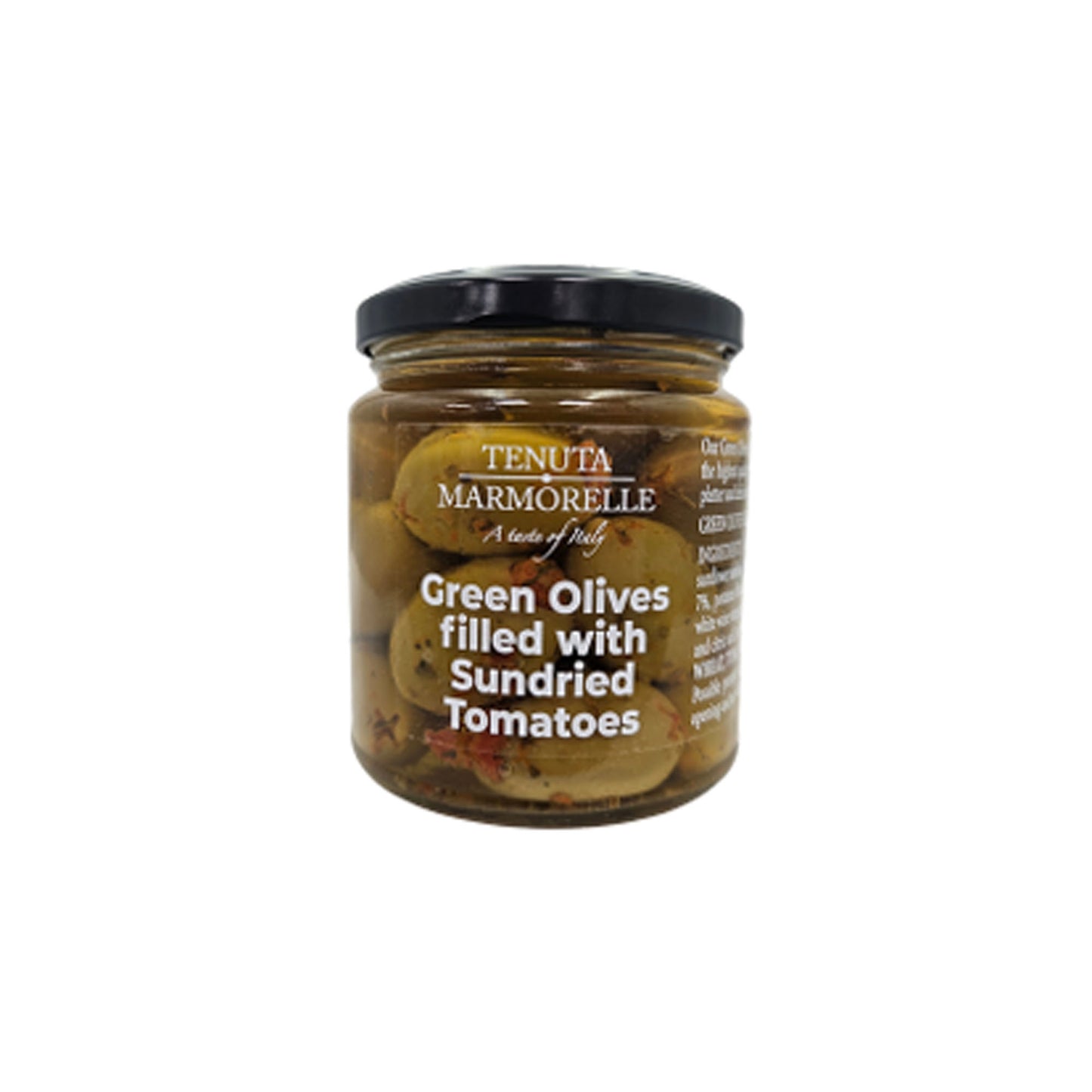 Green Olives Filled with Sundried Tomatoes 180g