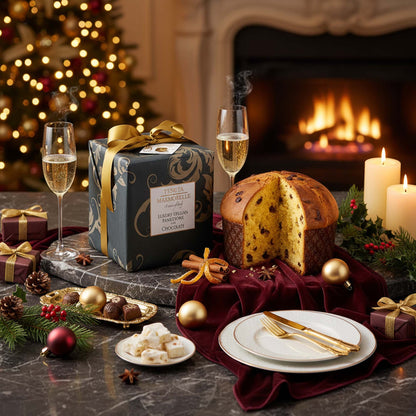 Tenuta Marmorelle Hand Wrapped Luxury Italian Panettone with Chocolate 500g