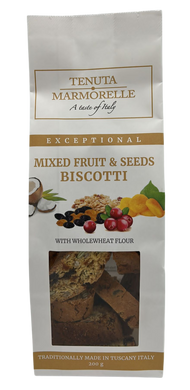 Mixed Fruit & Seeds  Italian Biscotti 200g