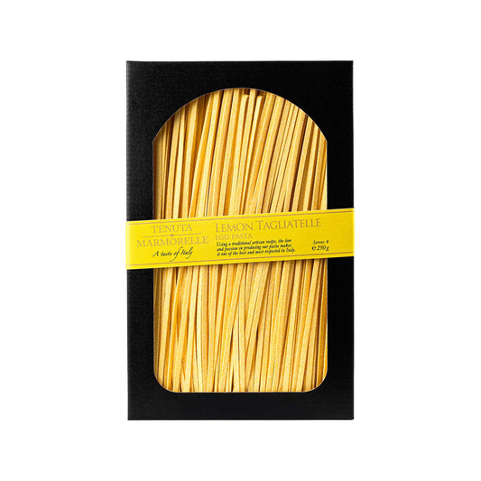 Lemon Tagliatelle Slow Dried Bronze Drawn Egg Pasta 250G