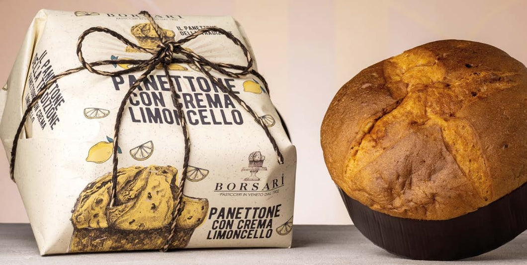 Limoncello Hand Wrapped 500g Panettone