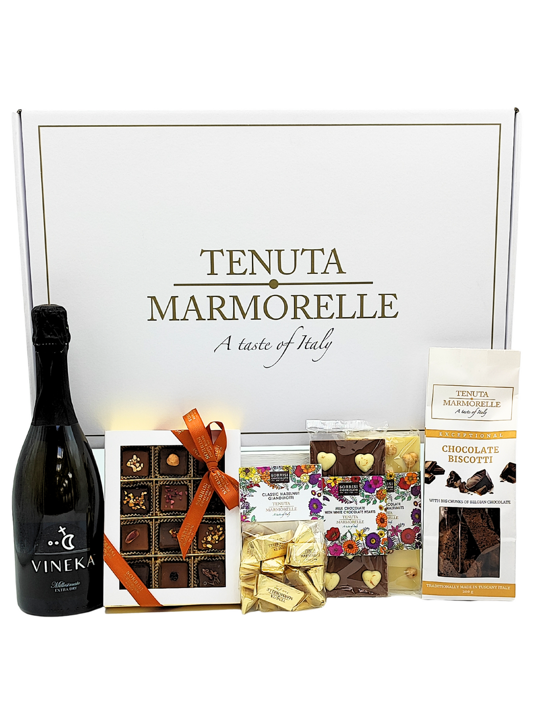Luxury Italian Chocolate & Bubbles Box