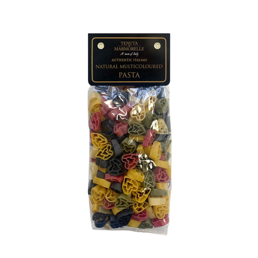 Natural Mulicoloured Pasta Hearts 500g