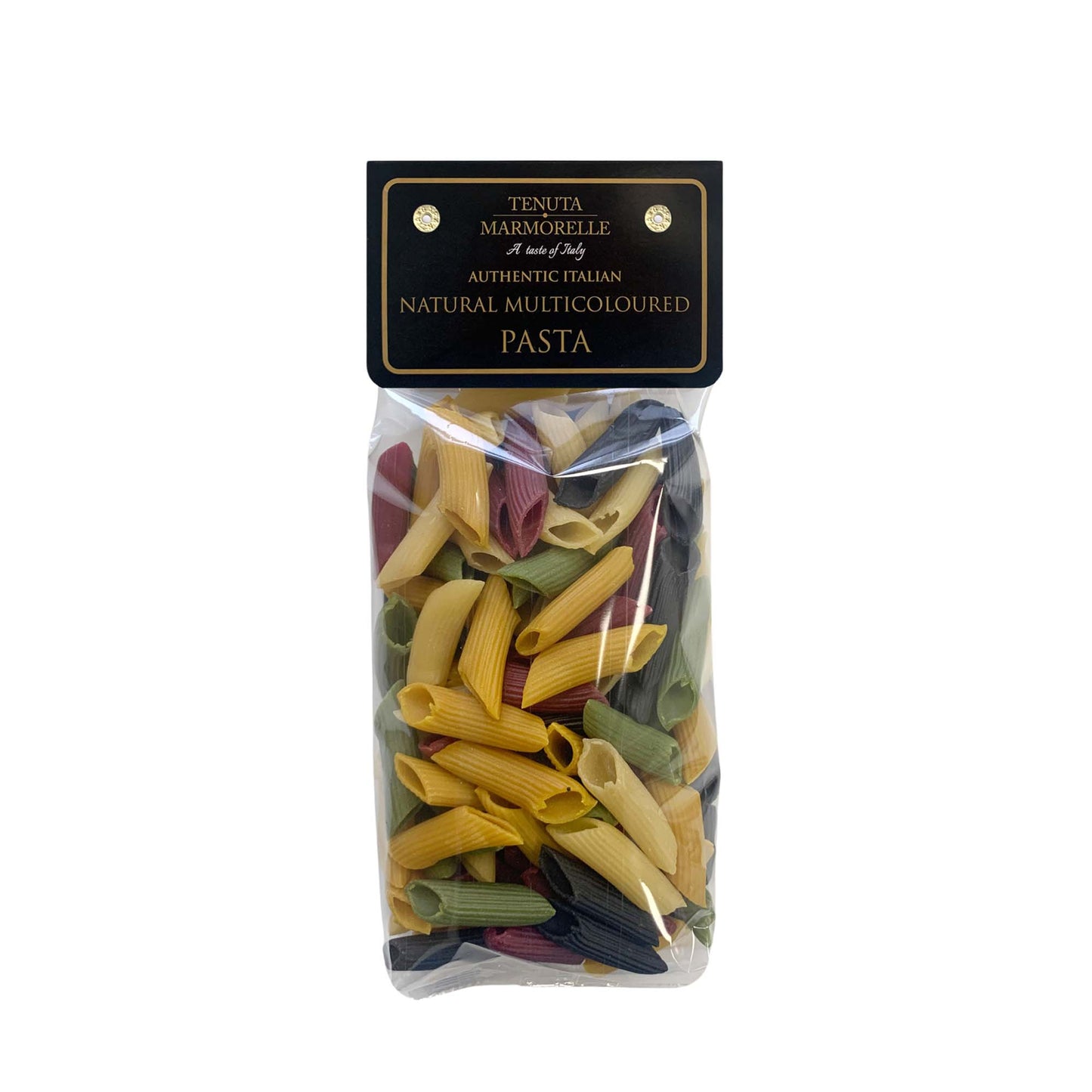Natural Multicoloured Penne Pasta 500g