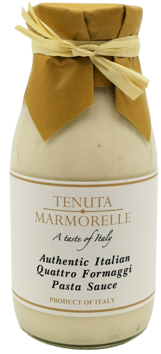 Quattro Formaggi (4 Cheese) Pasta Sauce 250ml NEW Tenuta Marmorelle