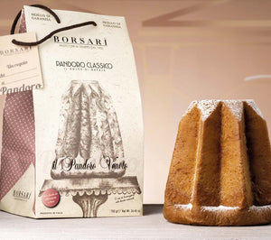 Traditional Pandoro Cake 750g in a Gift Bag