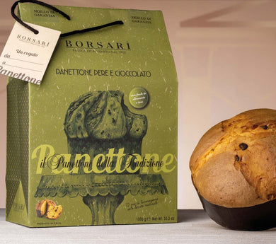 Pear and Chocolate 1kg Panettone in a Gift Bag