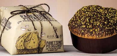 Pistachio Cream Covered in a Chocolate and Pistachio Crumbs 1kg Hand Wrapped