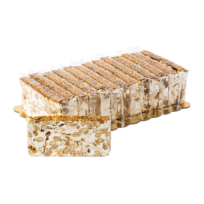 Crushed Amaretto Nougat Slice 150g