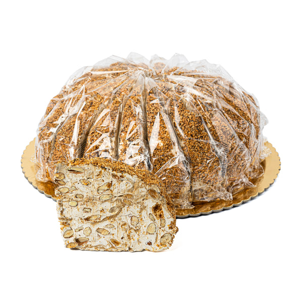 Crushed Amaretto Nougat Cake Slice 170g