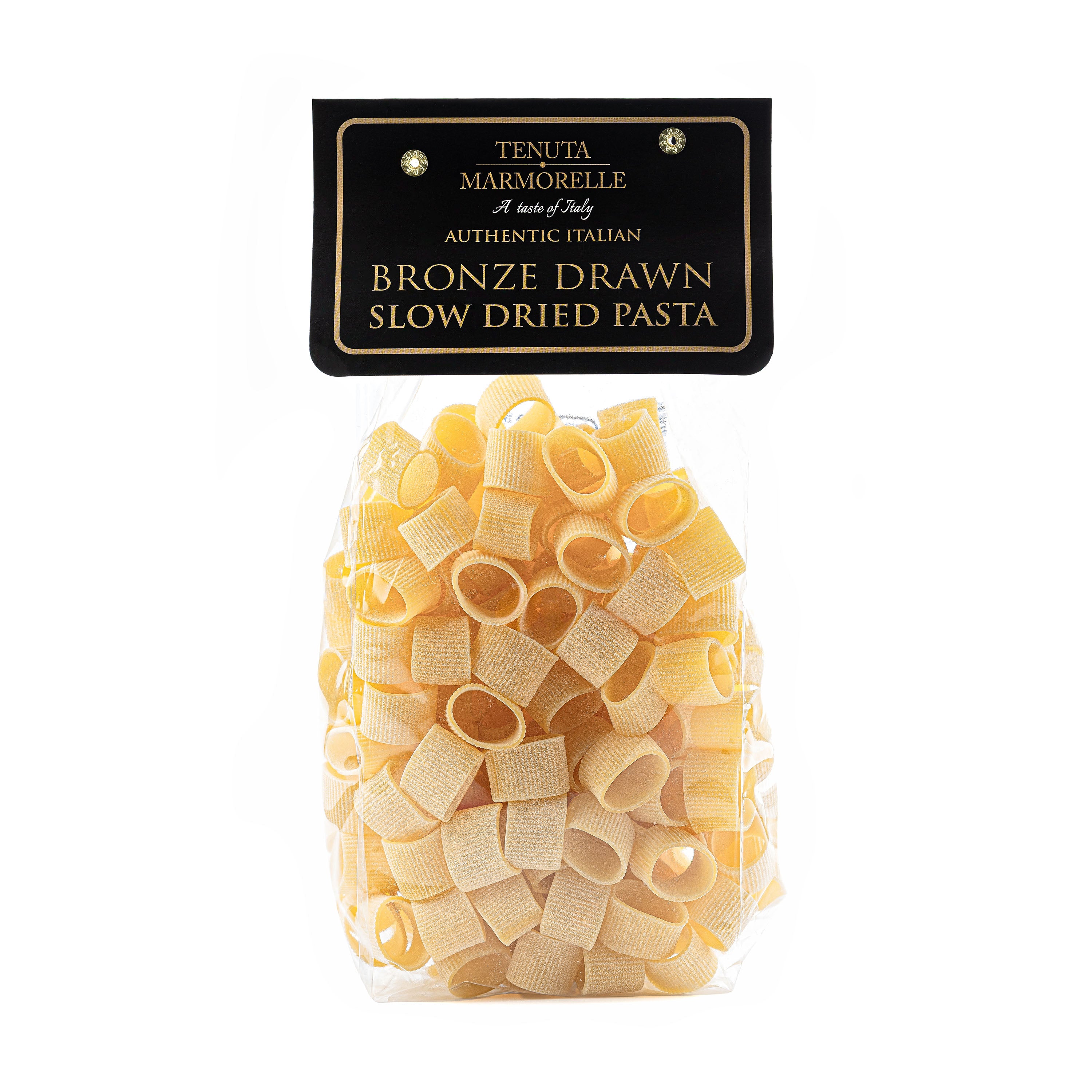 Calamarata Pasta Rigati Bronze Drawn 500g