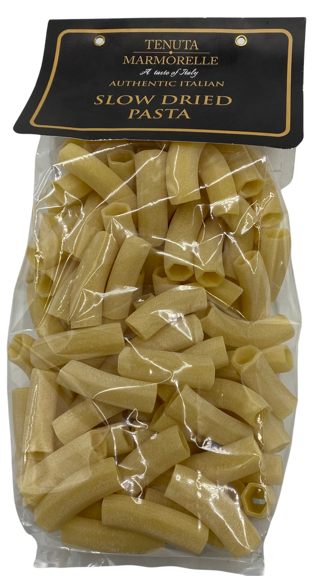 Hexagonal Rigatoni Bronze Drawn Slow Dried 500g