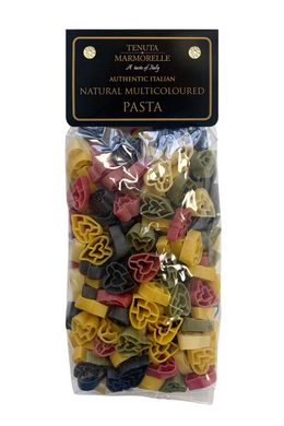 Natural Mulicoloured Pasta Hearts 500g