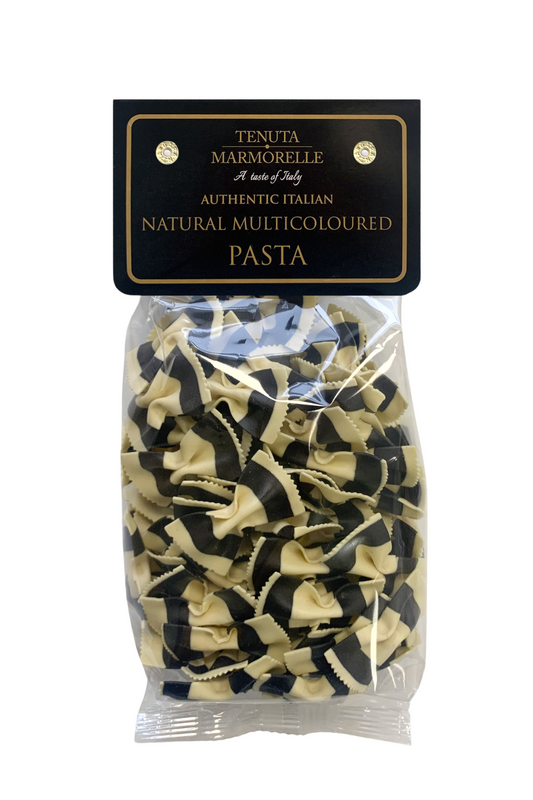 Natural Black Squid Ink & White Pasta