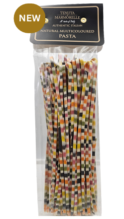 Natural Multicoloured Rainbow Tagliolini 250g