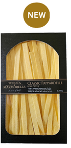 Classic Pappardelle Slow Dried Bronze Drawn Egg Pasta 250G
