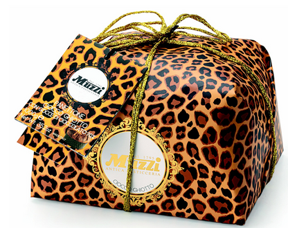 Muzzi Hand Wrapped Panettone with 70% dark chocolate 1kg