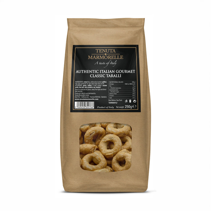 Authentic Italian Gourmet Classic Taralli 250g