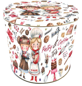 Panettone Tin with 1kg Classic Panettone